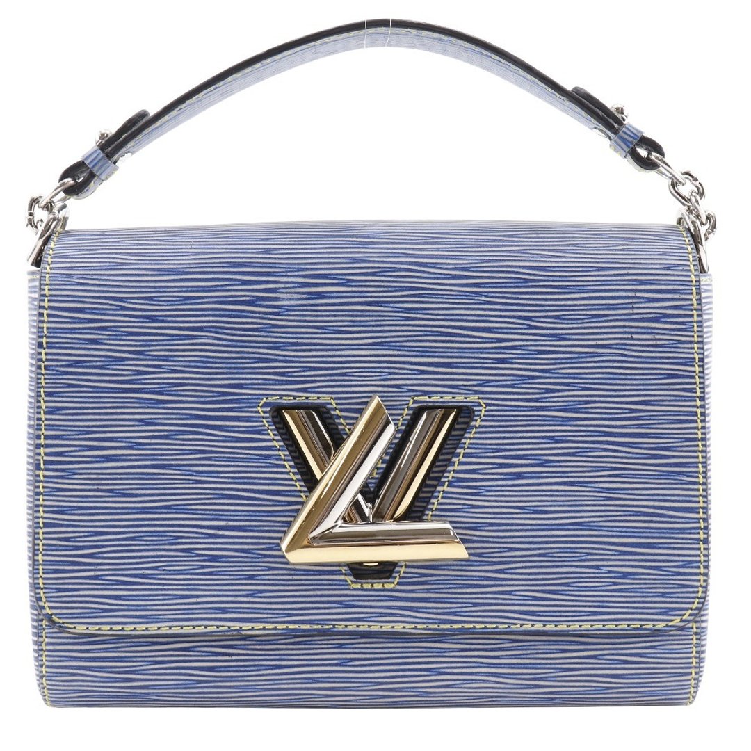 【日本直送】路易威登 LOUIS VUITTON Twist MM 肩背包 M50271 Epi 皮革 Epi 牛仔蓝 女性【二手】 - 侧背包/斜挎包 - 真皮 蓝色