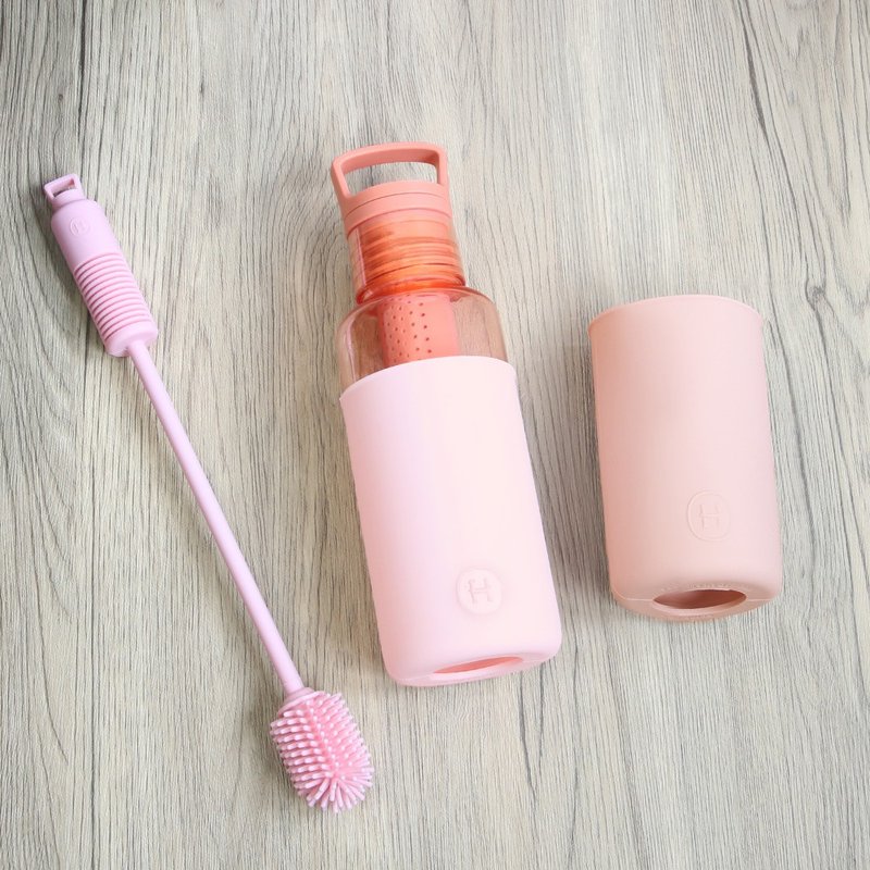 【超值三合一轻靓组合】樱花粉-桃橘瓶限量组合 - 水瓶/水壶 - 其他材质 粉红色
