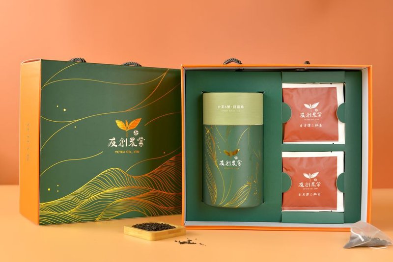 中秋礼盒【茶食x友创 联名】 茶礼 绿 | 茶席等级茶叶x茶包 - 茶 - 新鲜食材 