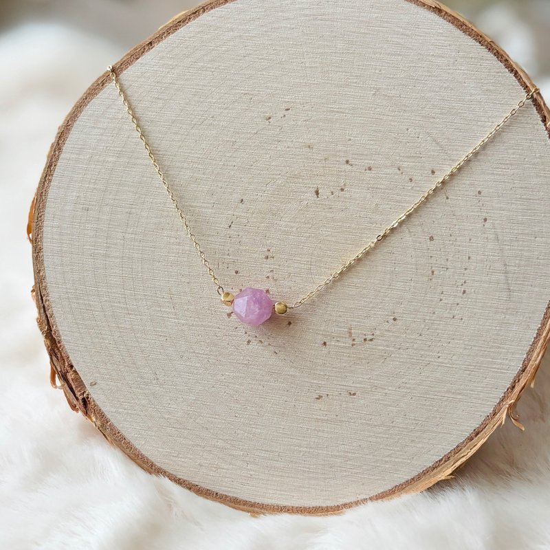 薰衣草紫水晶项链-2月诞生石-生日礼物 - 项链 - 半宝石 紫色