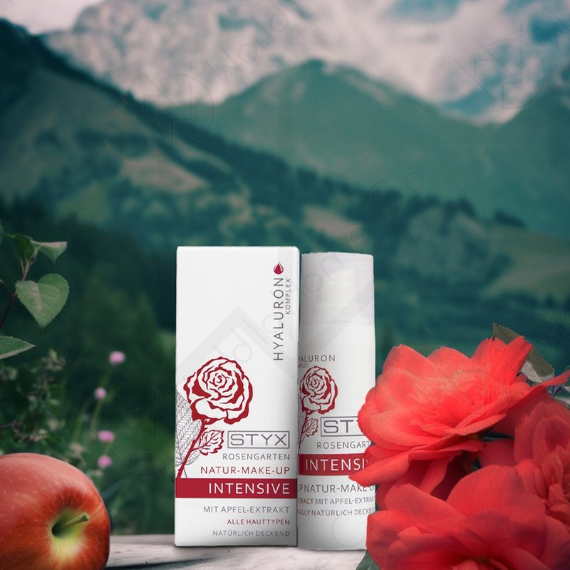 即期良品-STYX 玫瑰苹果保湿遮瑕霜|透肤 防水 粉底液均匀肤色 - 底妆 - 塑料 粉红色