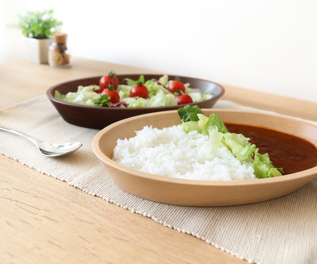 旭川工艺 SASAKI工艺 WooDeePlate 餐盘 - 盘子/餐盘/盘架 - 木头 