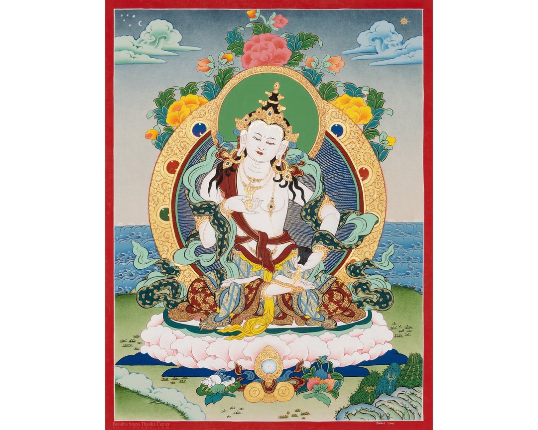 佛教多杰桑巴唐卡艺术 - 神圣净化 - 墙贴/壁贴 - 其他材质 多色