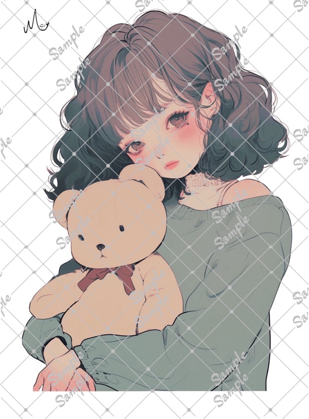 原创人物贴纸 12月新品 - 贴纸 - 纸 