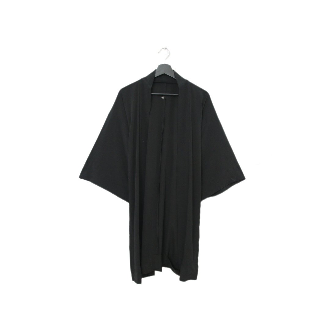Back to Green-日本透肤羽织 低调 花印 tf-12/vintage kimono - 女装休闲/机能外套 - 丝．绢 