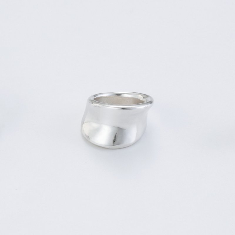 忍者 戒指 - 戒指 - 纯银 银色