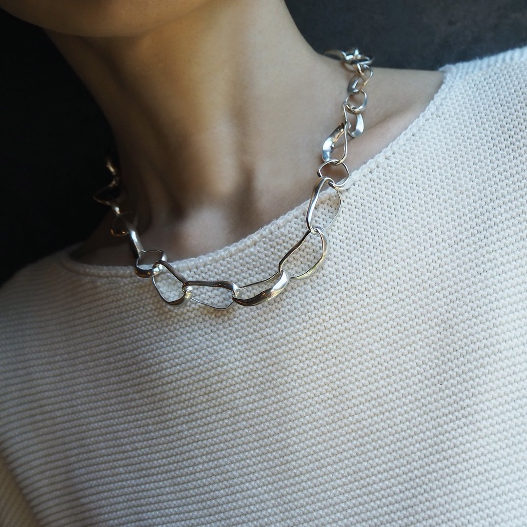 happiness bubble necklace_幸福泡泡项链 结婚礼物 结婚纪念日 - 项链 - 银 银色