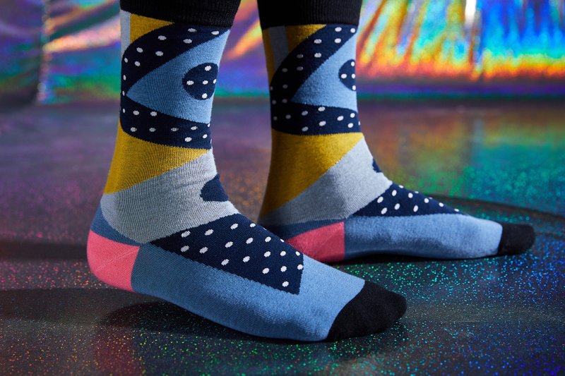 【情人节礼盒】图中袜子款式随机发 - 袜子 - 棉．麻 