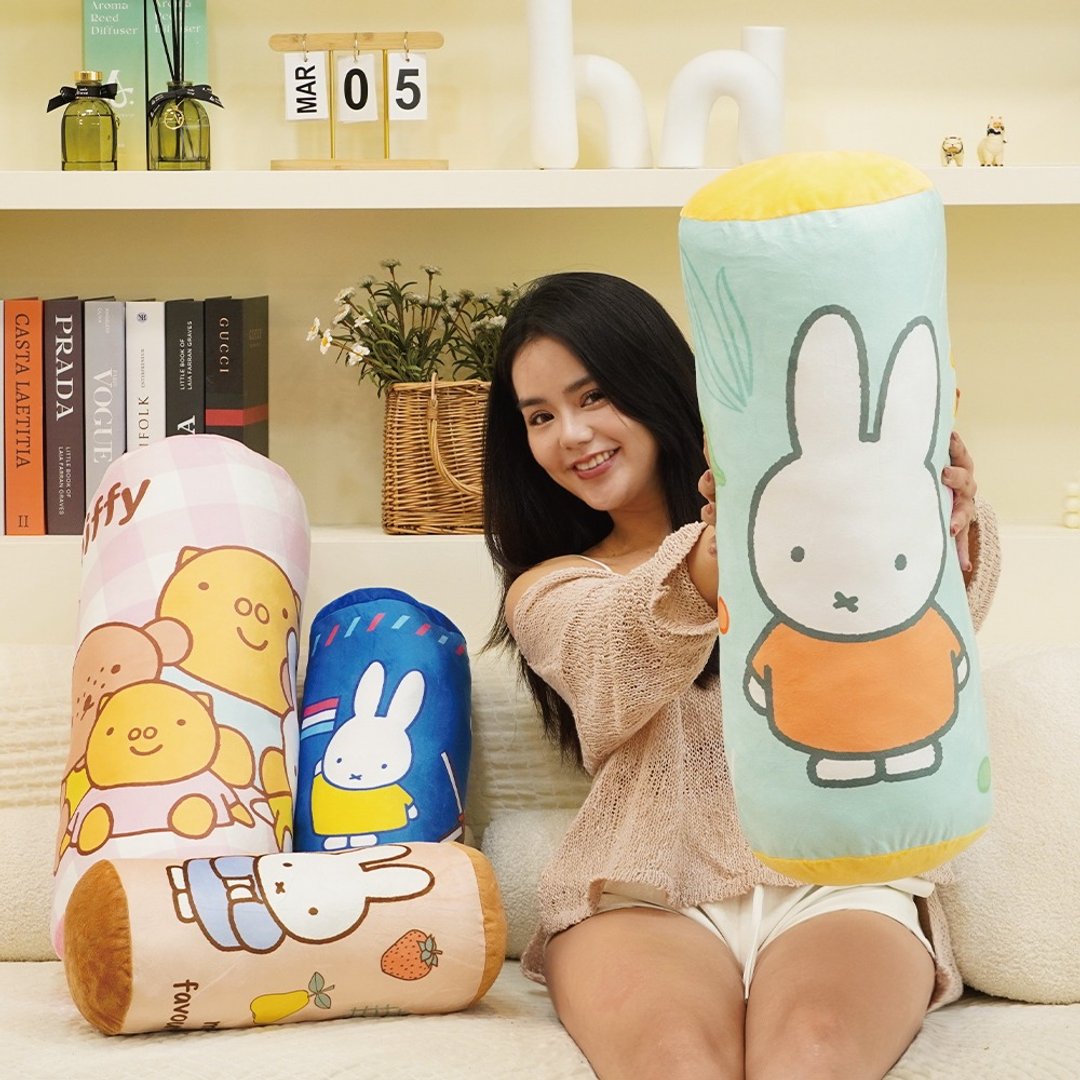 【MIFFY】圆筒抱枕 长型抱枕 抱枕 - 枕头/抱枕 - 棉 