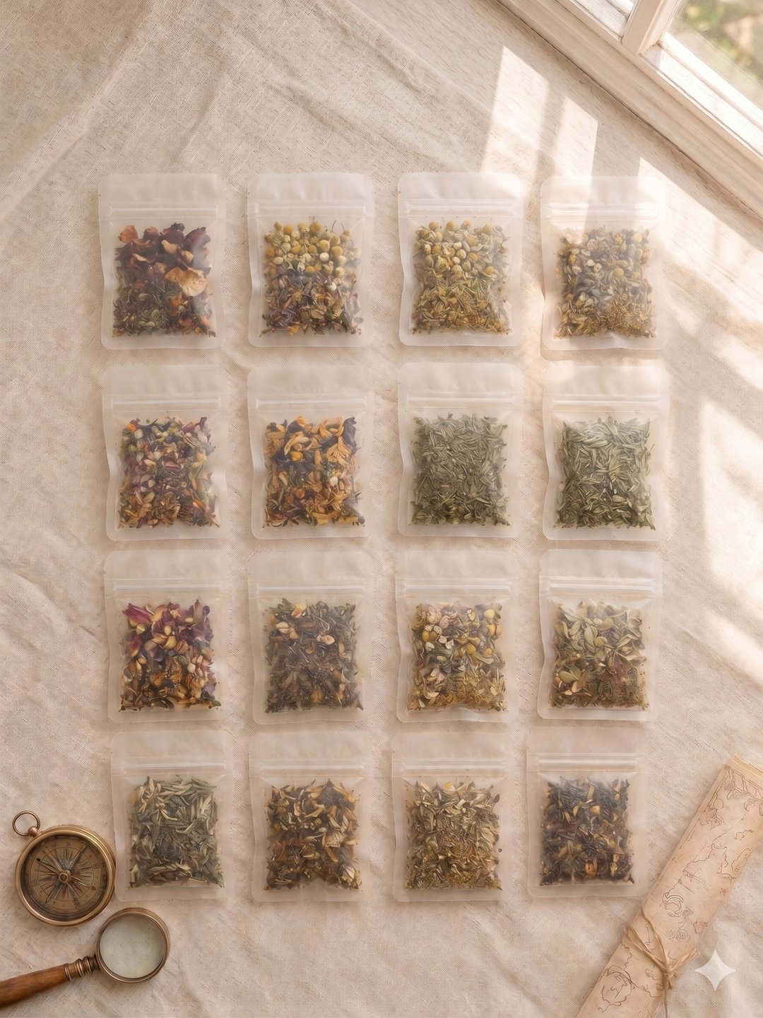 MBTI 16 型人格 花草茶 - 茶 - 植物．花 