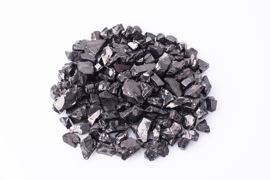 Elite Shungite Stone 尺寸: S - 其他 - 水晶 银色