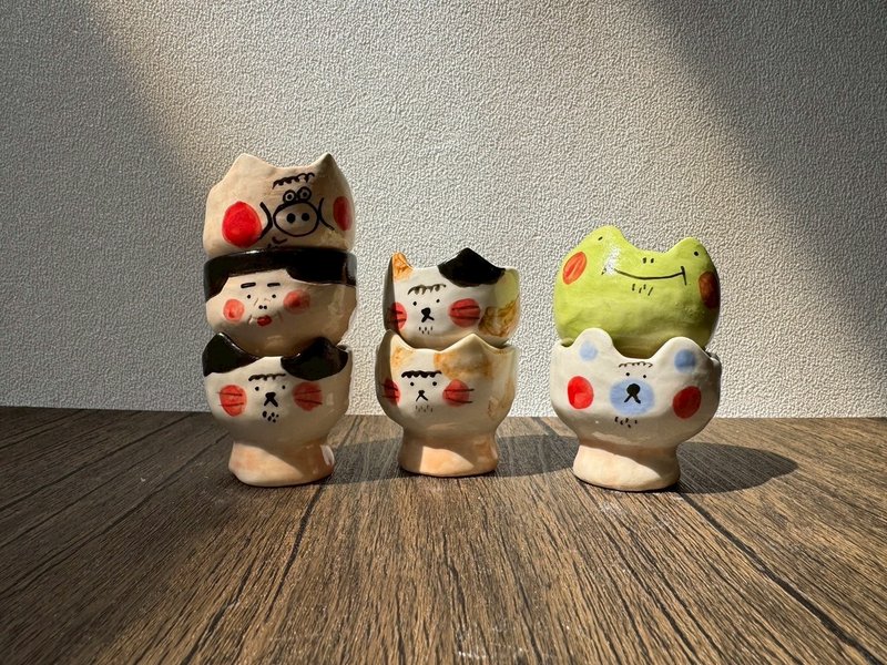 造型小头杯杯 | 小茶杯/小酒杯组/5 入 - 咖啡杯/马克杯 - 瓷 多色