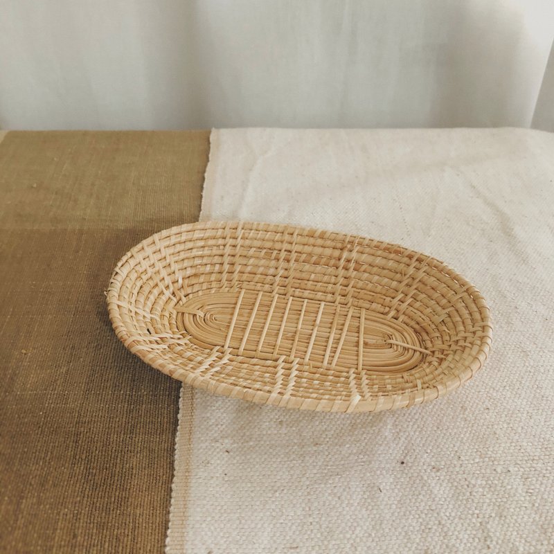 pileus | 藤盘 | 藤篮 | 柳条托盘 | 藤制家具 - 摆饰 - 植物．花 卡其色