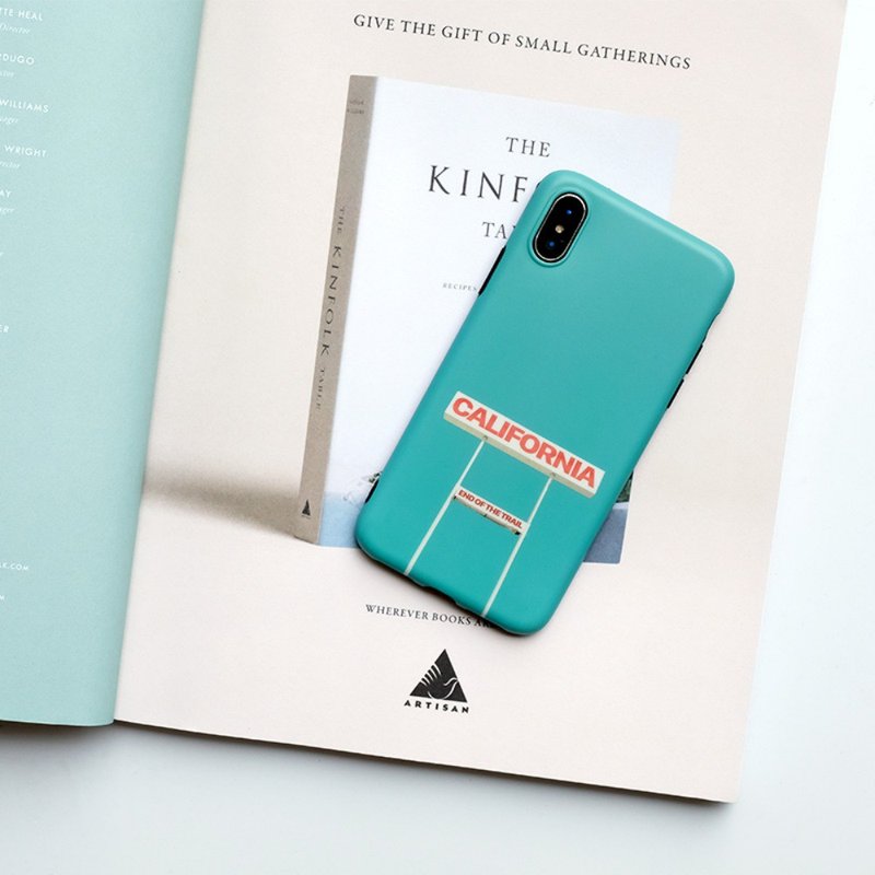 加州梦 - iPhone手机壳 - 手机壳/手机套 - 橡胶 绿色