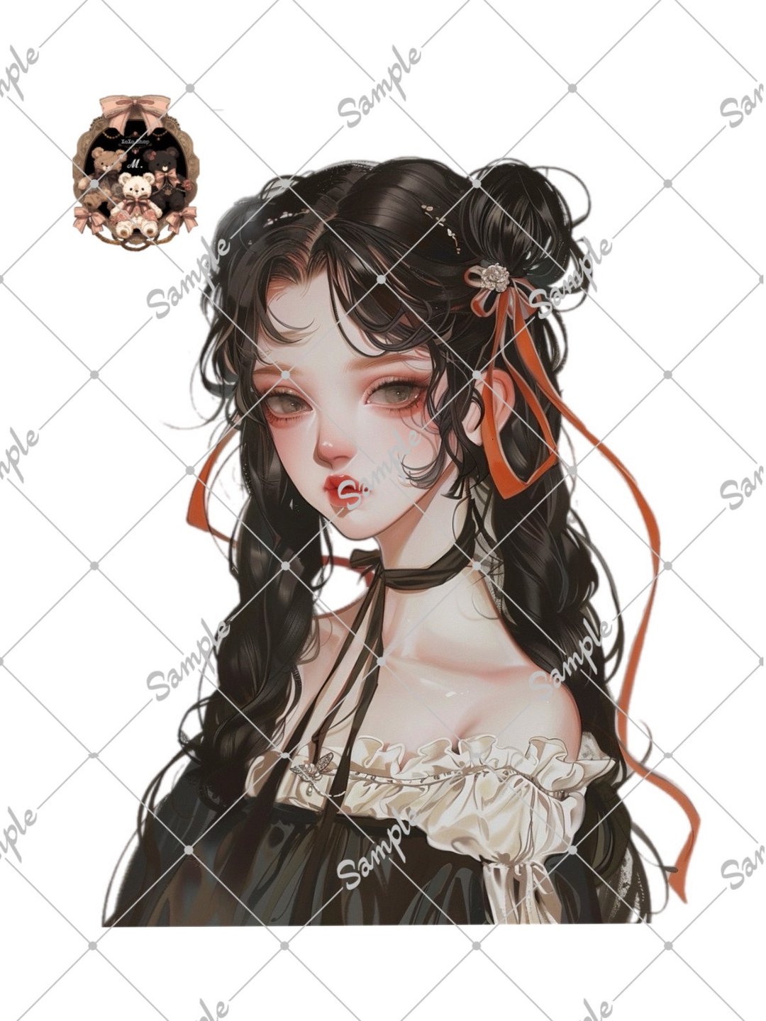 原创人物贴纸 - 贴纸 - 纸 