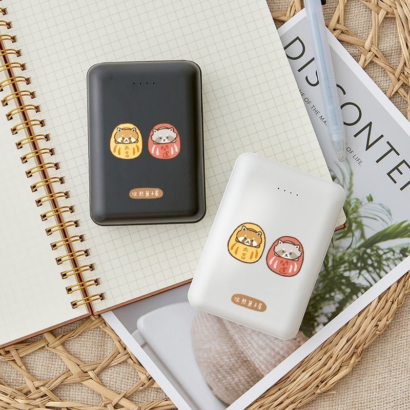 浣熊菓子屋达摩系列10000mAh认证行动电源 - 充电宝/传输线 - 塑料 多色