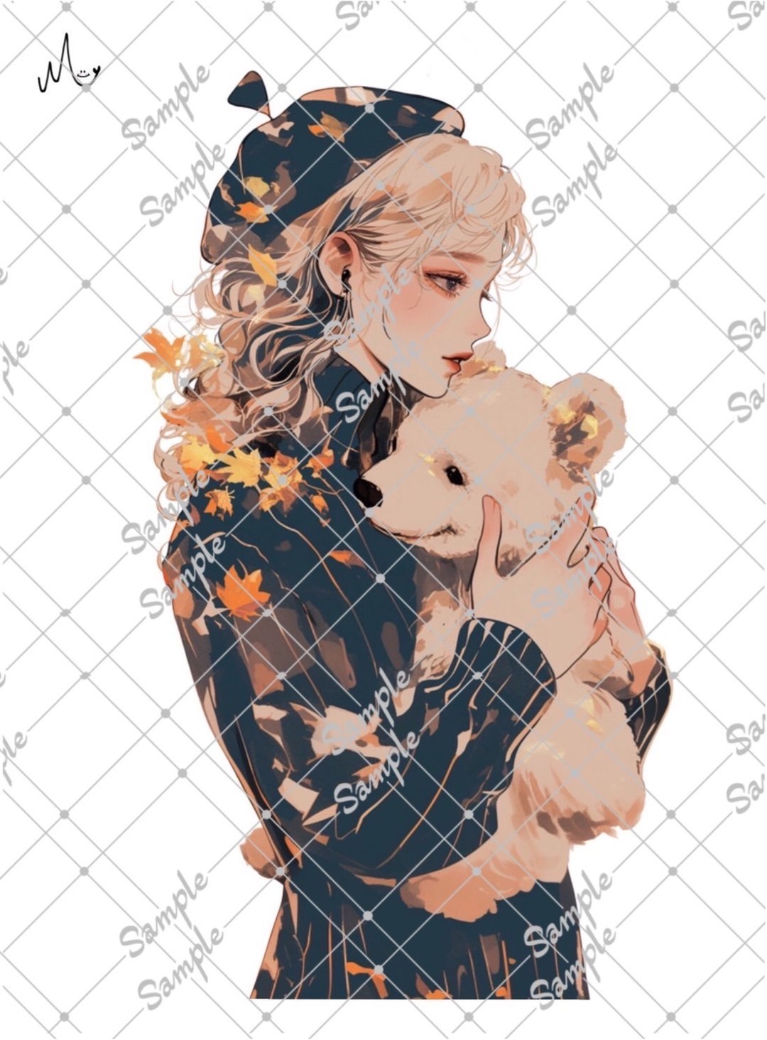 原创人物贴纸 9月新款 - 贴纸 - 纸 