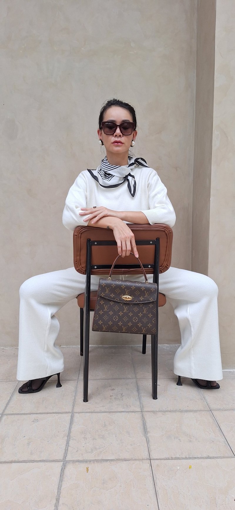 Louis Vuitton Malesherbes Kelly LV老花凯莉包 - 手提包/手提袋 - 真皮 多色