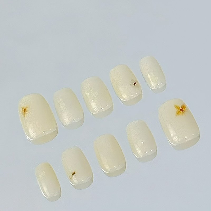 桂花雪露-手工穿戴甲/精致穿戴甲/慕光甲艺 - 其他 - 其他材质 