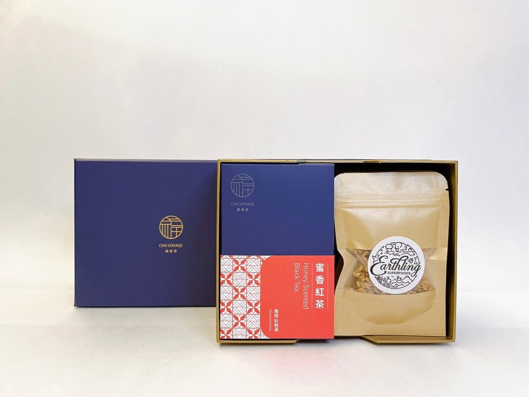 【母亲节健康礼盒】坚定的爱 - 妈妈最爱茶食坚果礼盒 - 茶 - 新鲜食材 