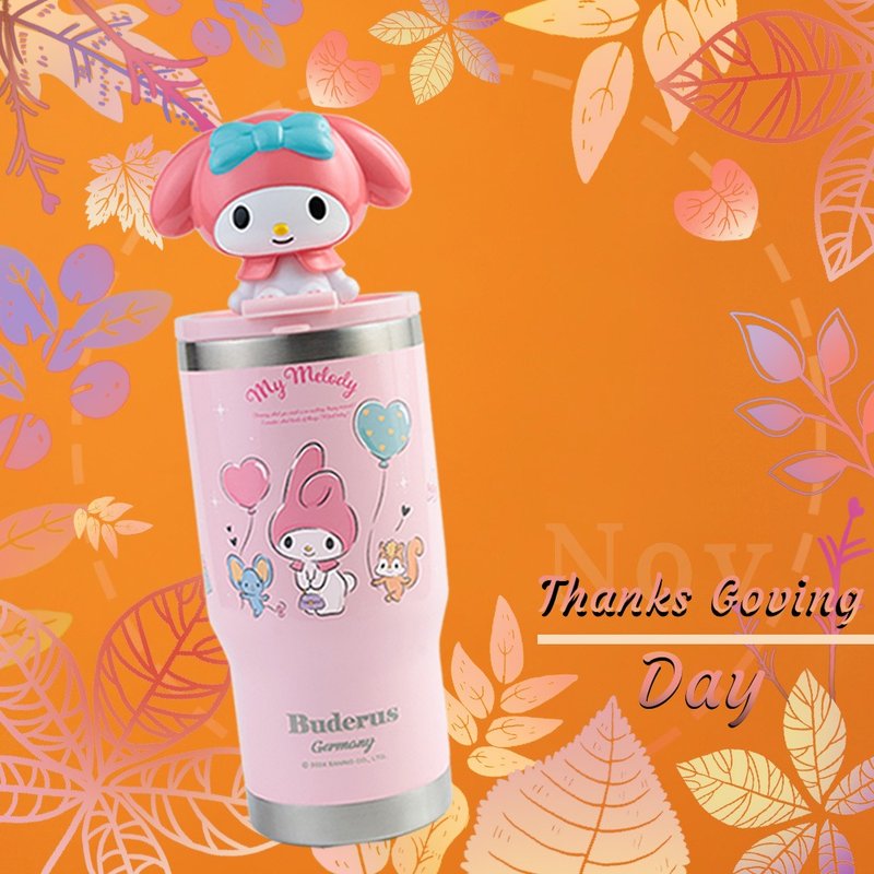 【德国Buderus】三丽鸥陶瓷冰霸杯 710ml-美乐蒂 - 保温瓶/保温杯 - 不锈钢 白色