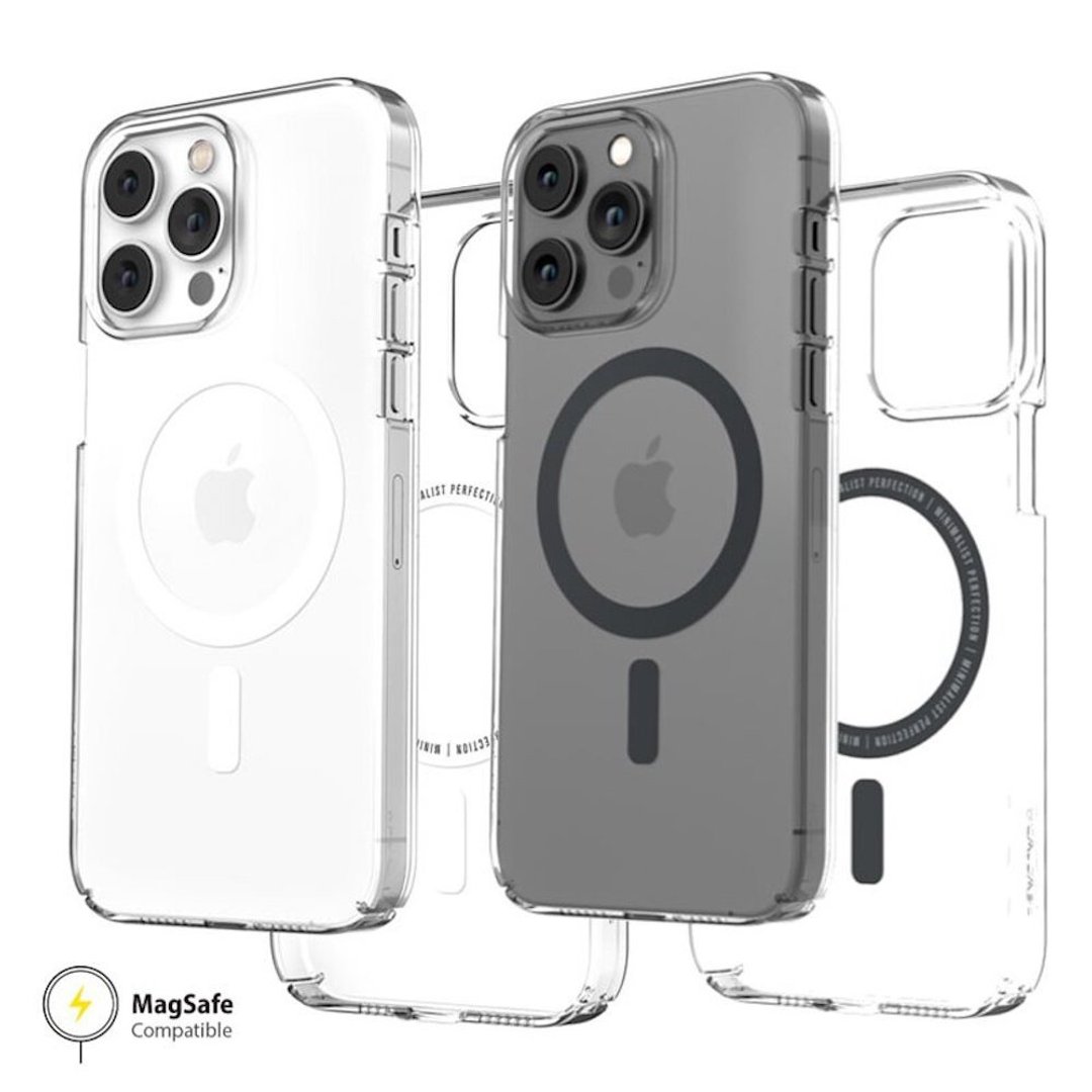 iPhone 14 Pro Max-美国Caudabe Lucid Clear MagSafe 玻璃感手机 - 手机壳/手机套 - 塑料 多色