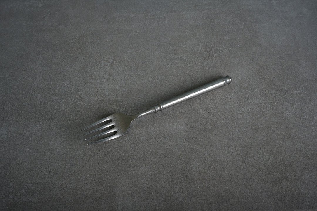 D&L仿古餐叉 - 餐刀/叉/匙组合 - 不锈钢 银色