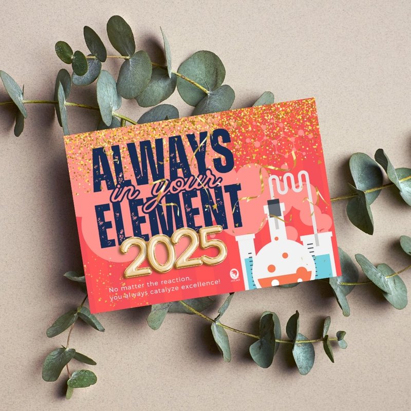 科学明信片-永远在你的元素里祝福明信片 - 卡片/明信片 - 纸 多色