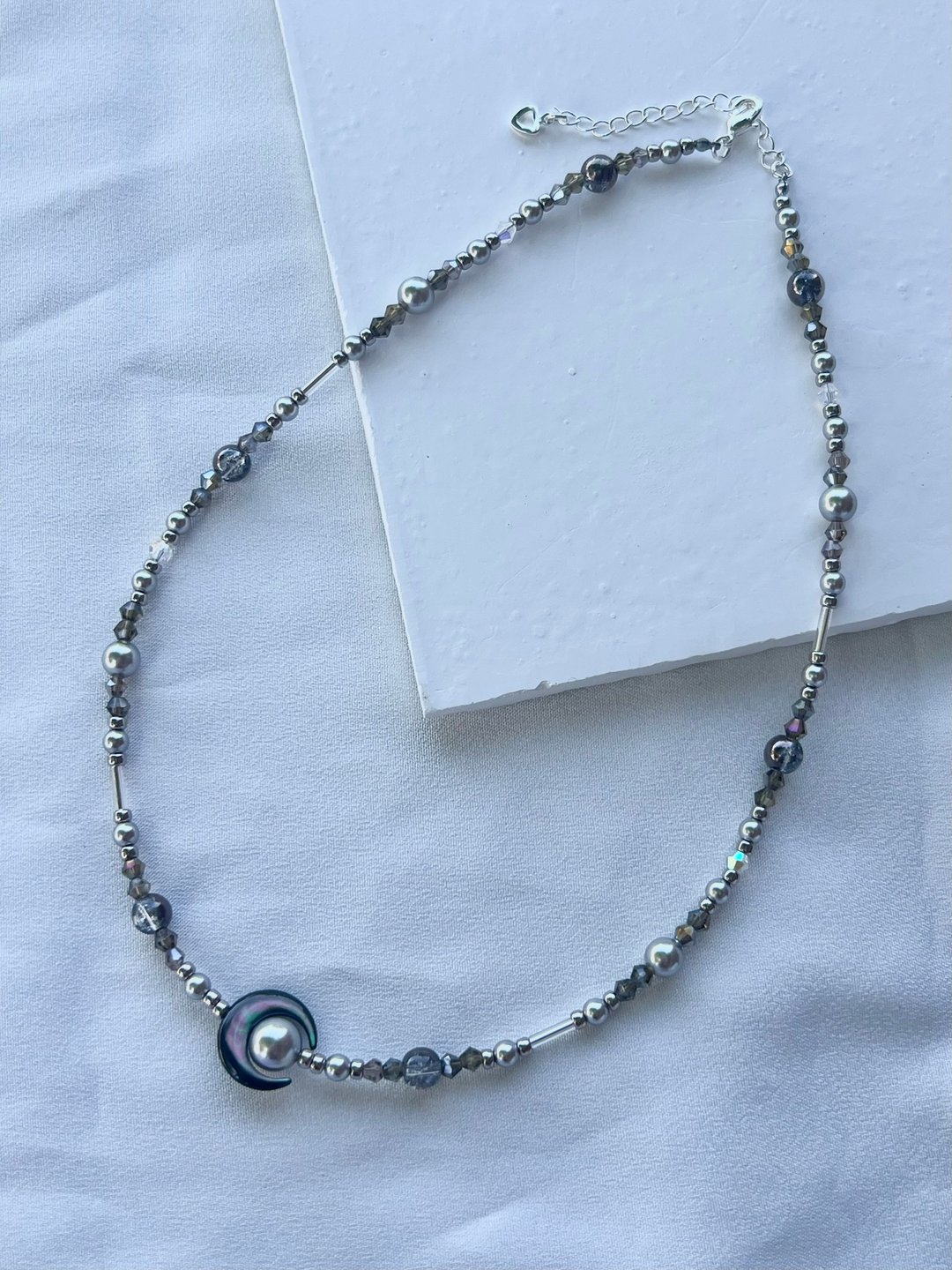 Sparkling Simple Necklace丨简约闪烁珍珠颈链 - 项链 - 珍珠 