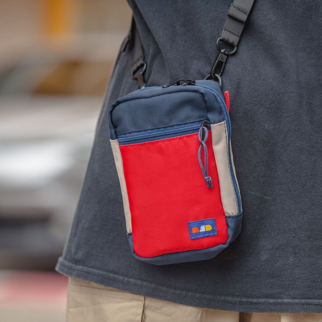 Phone Pac / NAVY 海军蓝 红色 - 其他 - 尼龙 蓝色