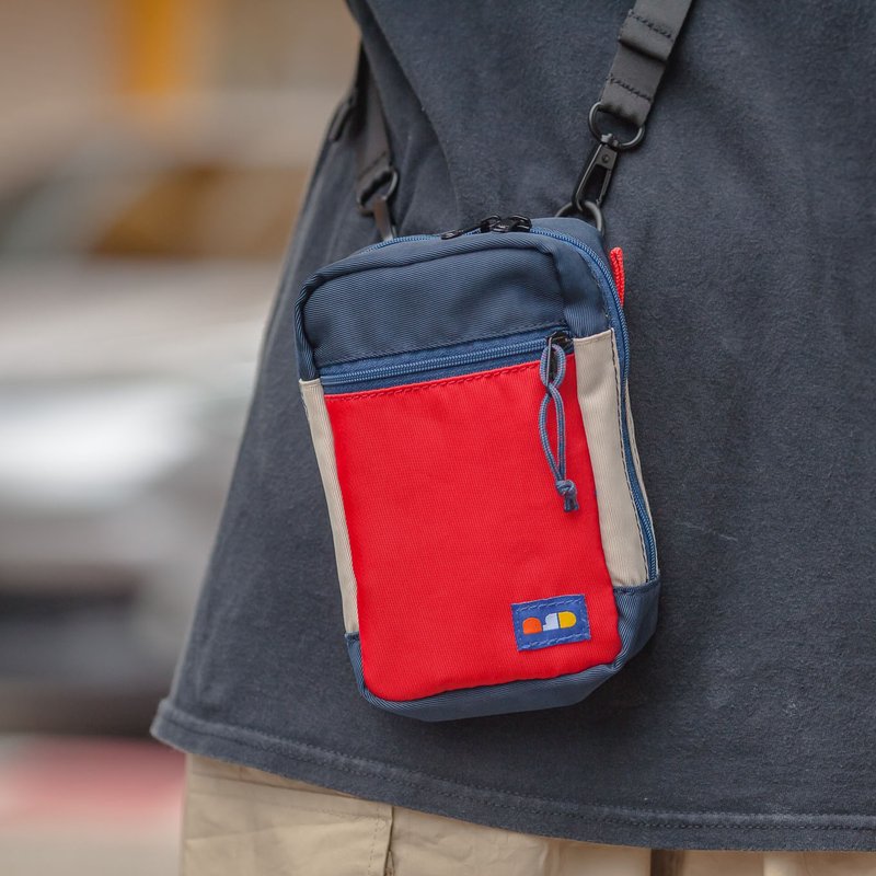 Phone Pac / NAVY 海军蓝 红色 - 其他 - 尼龙 蓝色