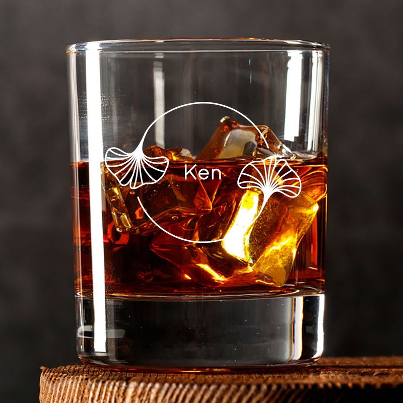 生日礼物|名字定制威士忌对杯 - 酒杯/酒器 - 玻璃 