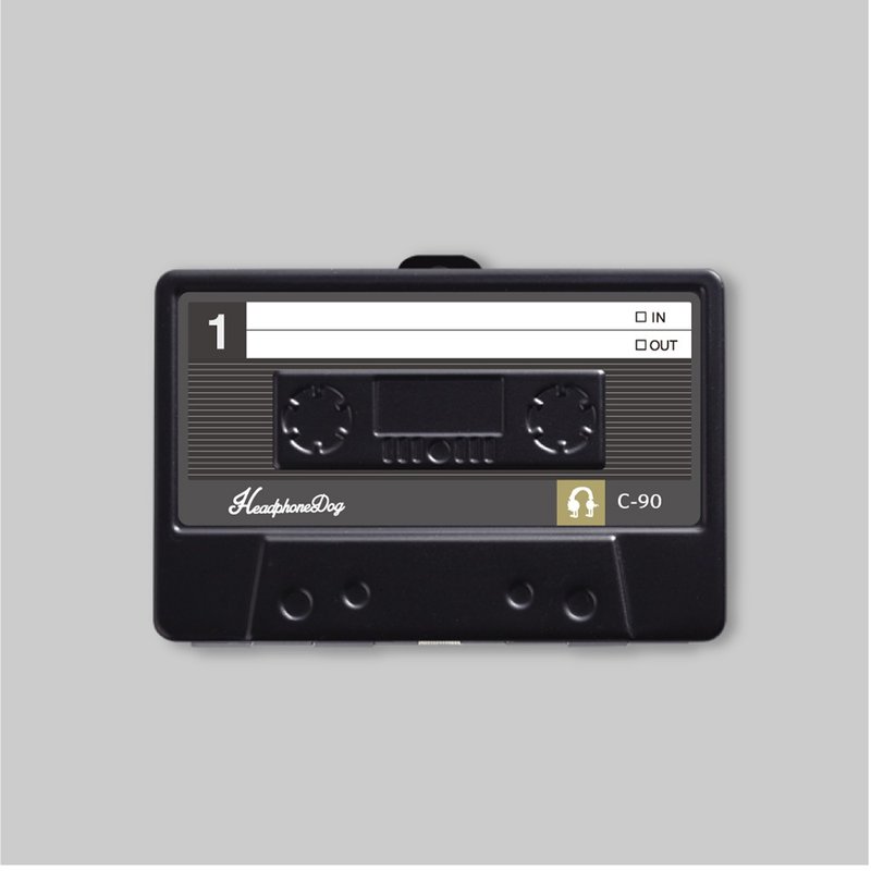 金属烤漆录音带 名片盒/菸盒/钞票夹/钱夹_限定黑金款 - 名片夹/名片盒 - 其他金属 黄色