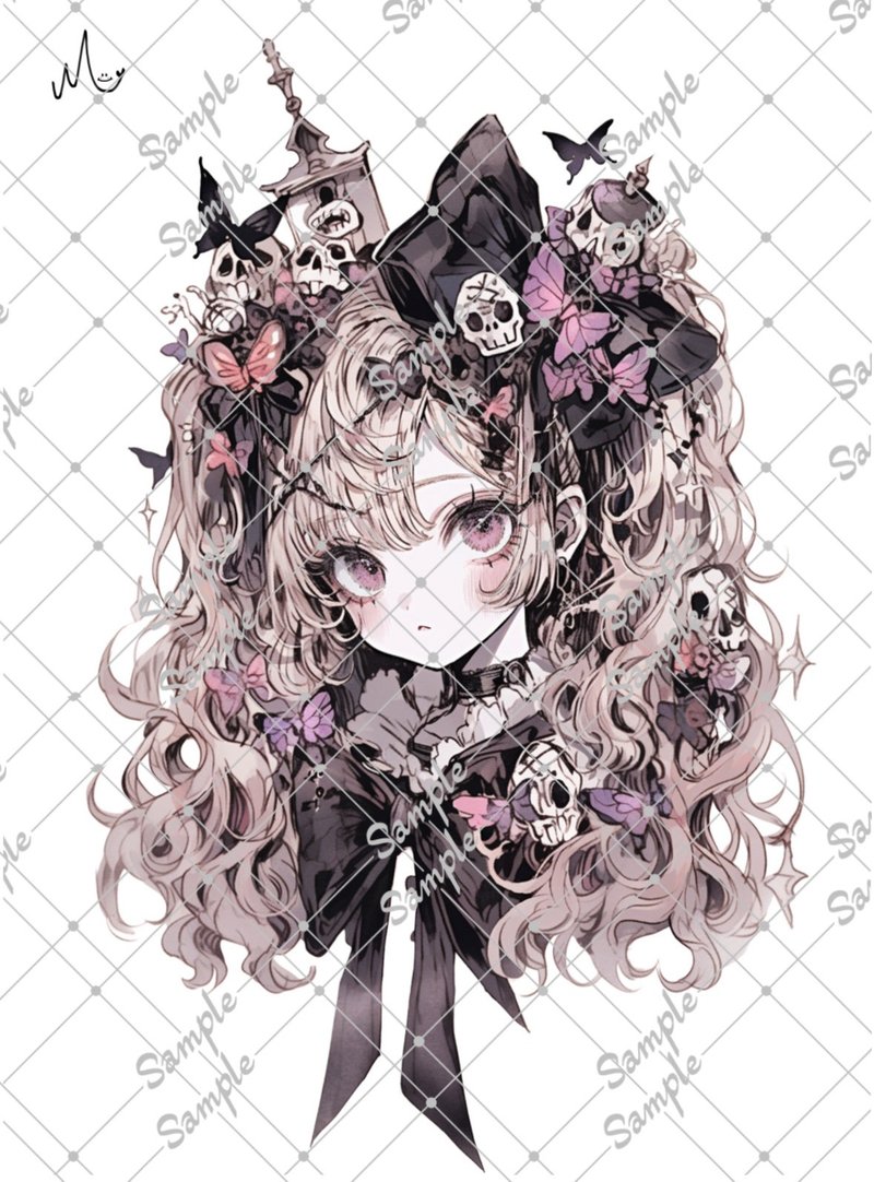 原创人物贴纸 9月新款 - 贴纸 - 纸 
