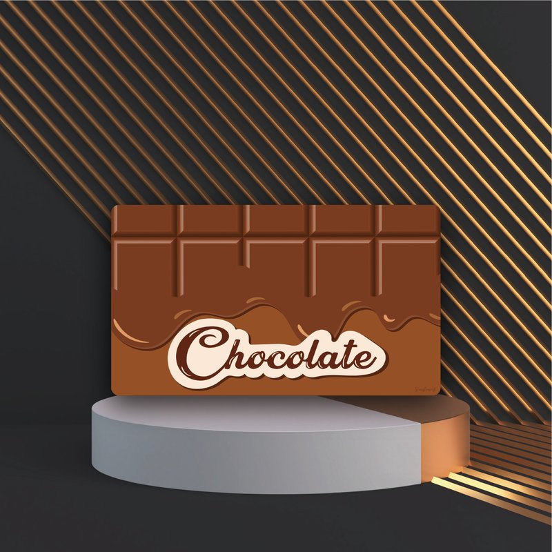 随身口罩抗菌收纳盒 万用小物盒 防疫小物-今晚来点巧克力 - 口罩 - 环保材料 