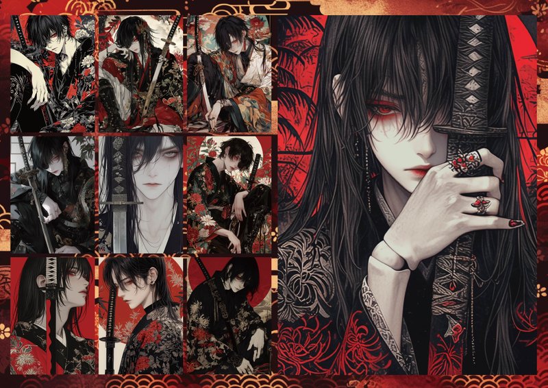 COOL MEN JAPANESE A6 设计纸 - 笔记本/手帐 - 纸 