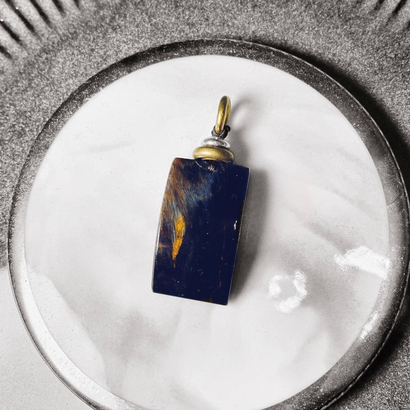 彼得石 铜银吊坠 - 项链 - 半宝石 