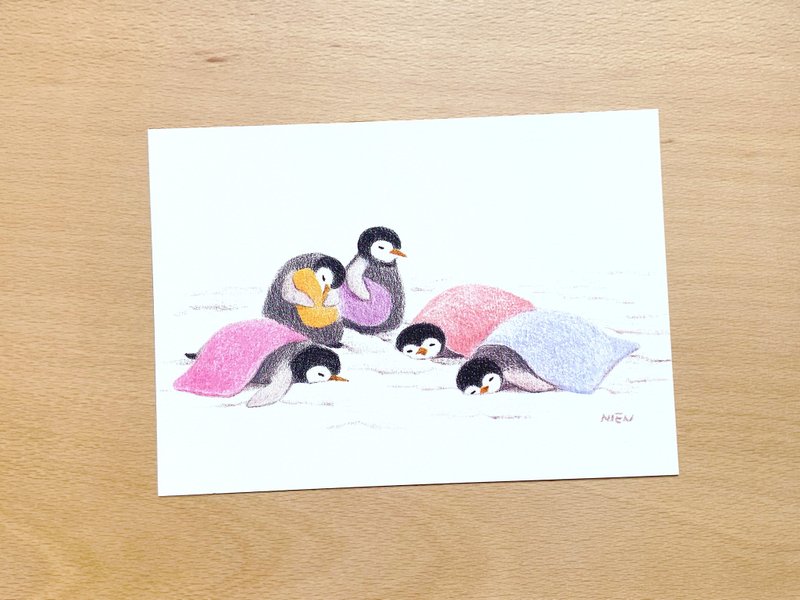 幼儿园的午睡时间 明信片 - 卡片/明信片 - 纸 白色