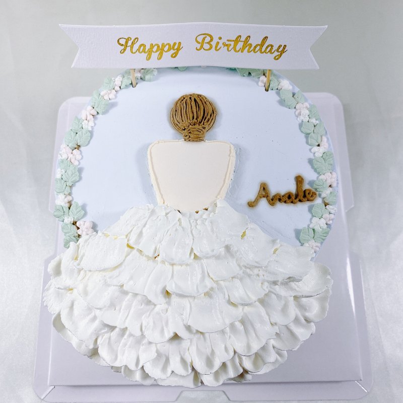 婚礼 生日蛋糕  定制蛋糕 求婚 结婚纪念日 6 8 寸 限台南面交 - 蛋糕/甜点 - 新鲜食材 粉红色