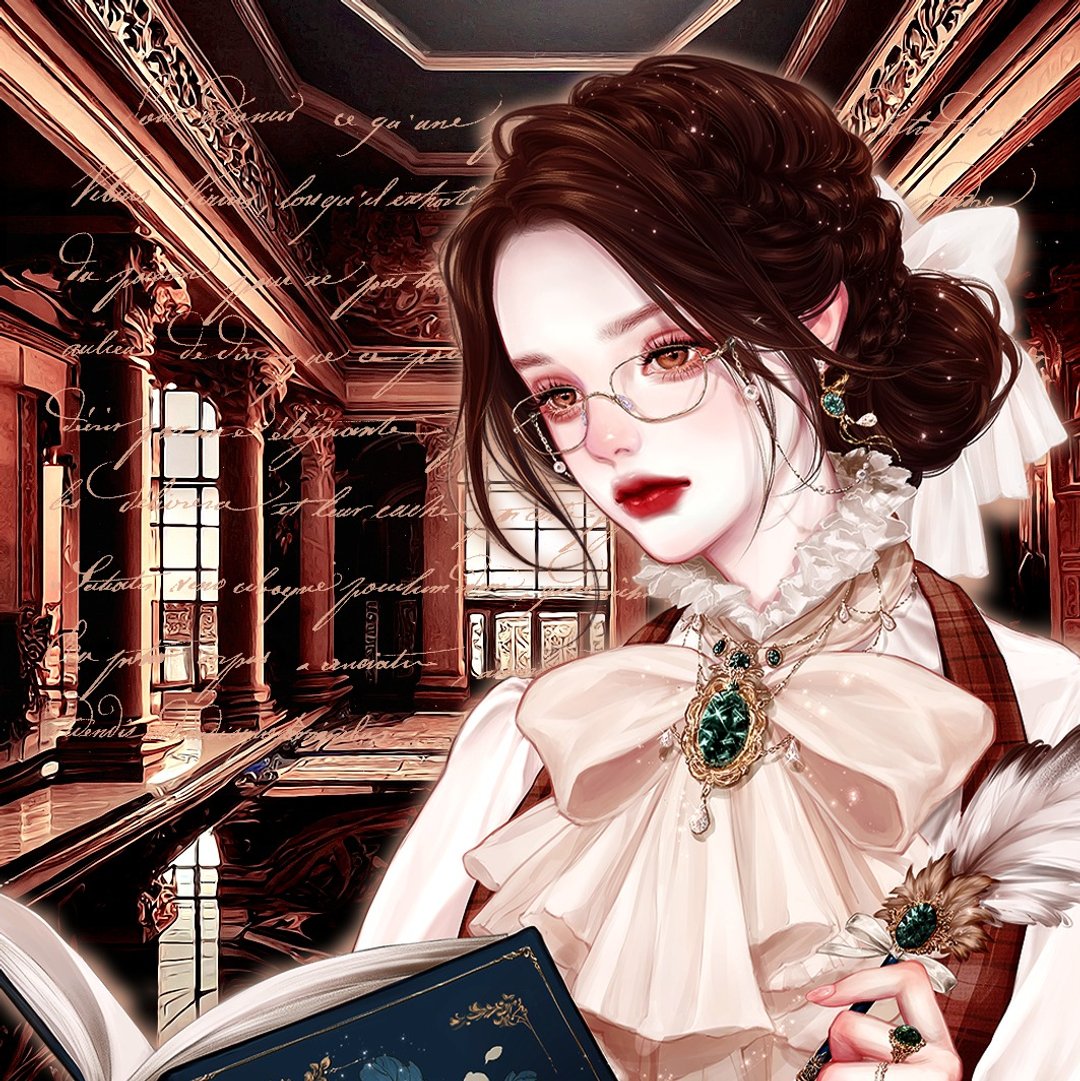 (strict tutor) Brondie (5Color) - 贴纸 - 纸 多色