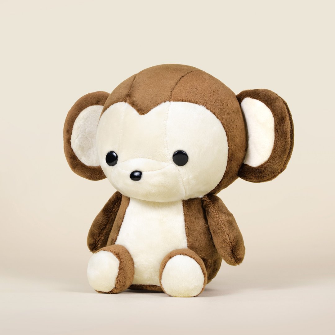 Bellzi | Monki 猴子玩偶 - 玩偶/公仔 - 其他人造纤维 咖啡色