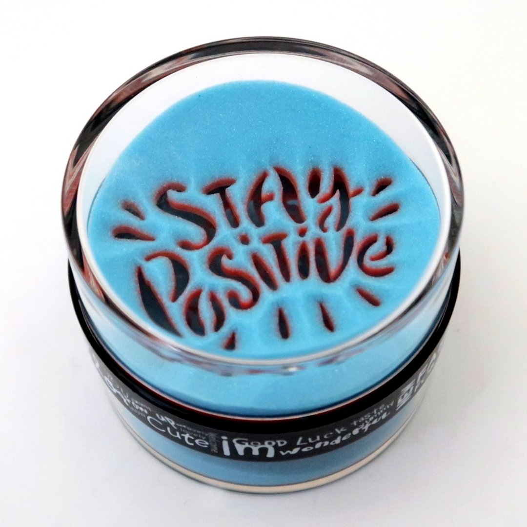 【圣诞节快速出货】Stay Postive / Don't give up双面沙漏 - 摆饰 - 压克力 