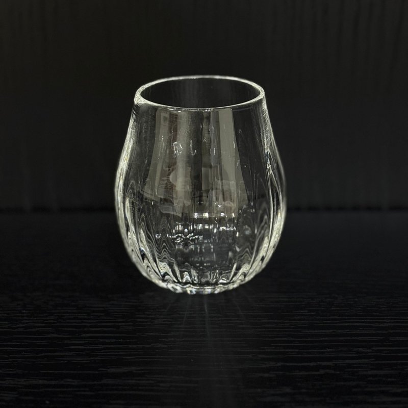 波纹水光玻璃杯 - 玻璃杯 - 玻璃 