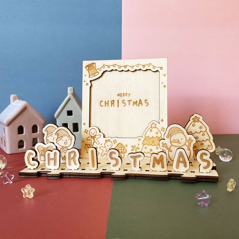 Build Your Own Scene – Christmas Bundle - 画框/相框 - 木头 