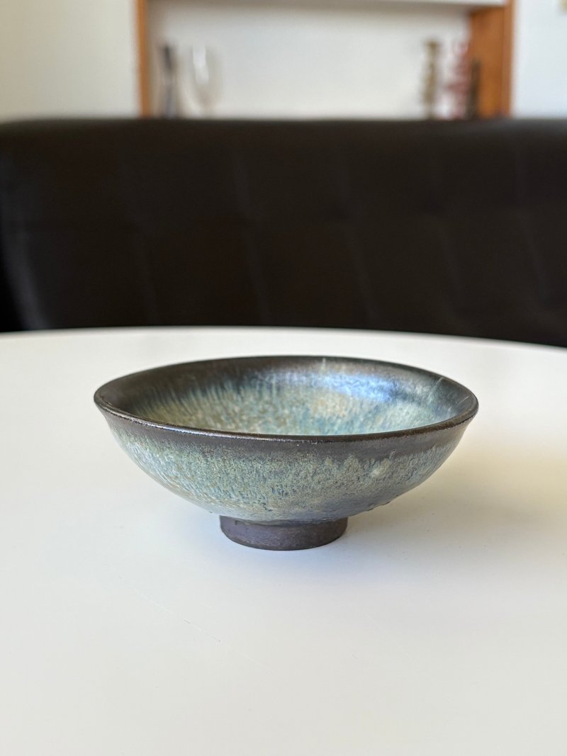 纯粹制陶 - 柴烧灰釉碗 小茶碗 - 茶具/茶杯 - 陶 