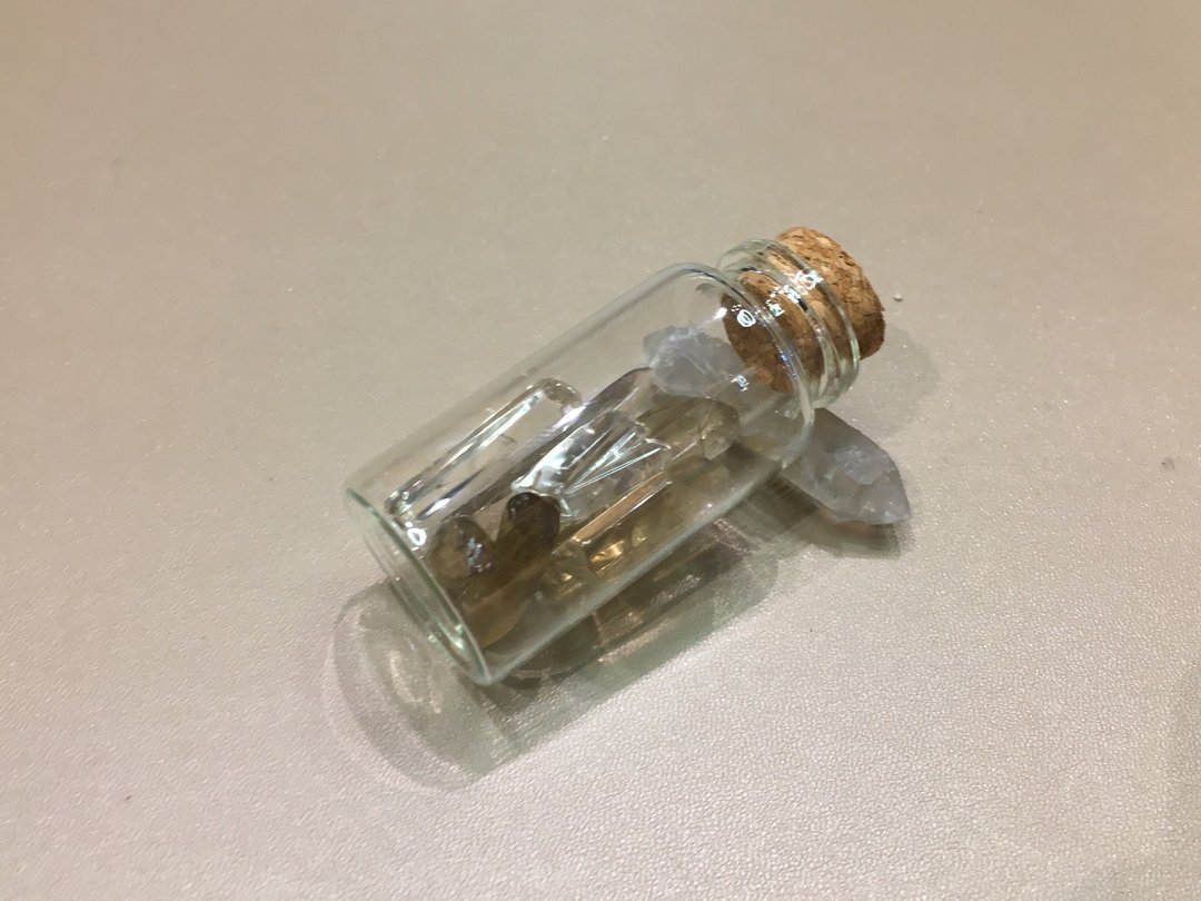 雷姆利亚水晶柱小瓶 - 获得灵性及智慧 - 摆饰 - 水晶 