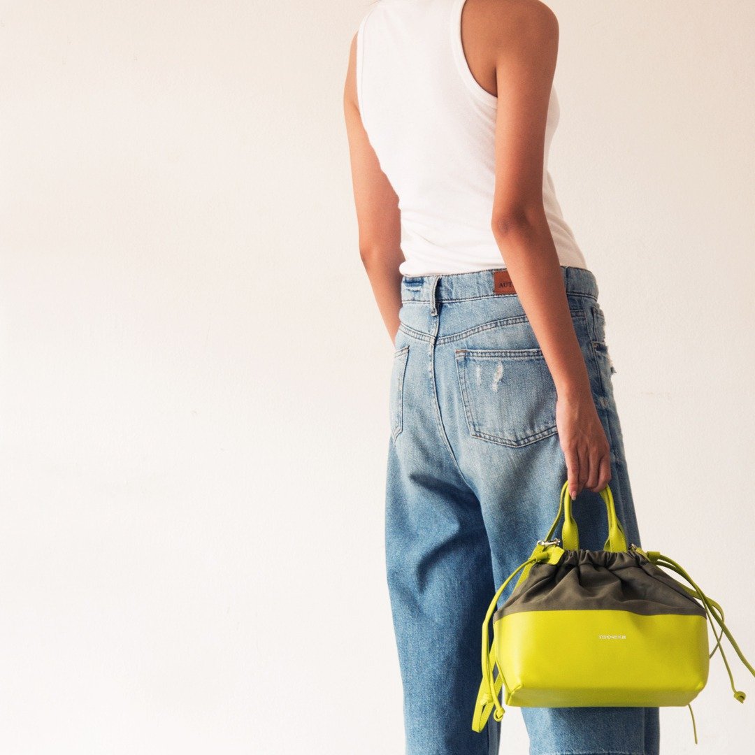 Ellipse Crossbody bag - 手提包/手提袋 - 真皮 绿色