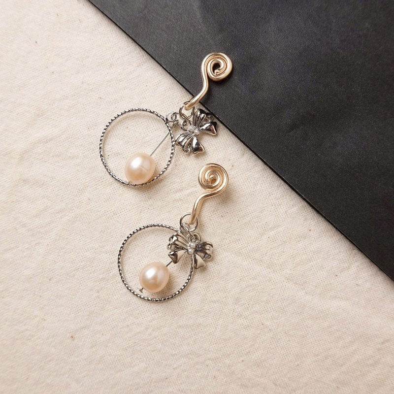 礼物摆 无痛耳夹 - 耳环/耳夹 - 其他金属 