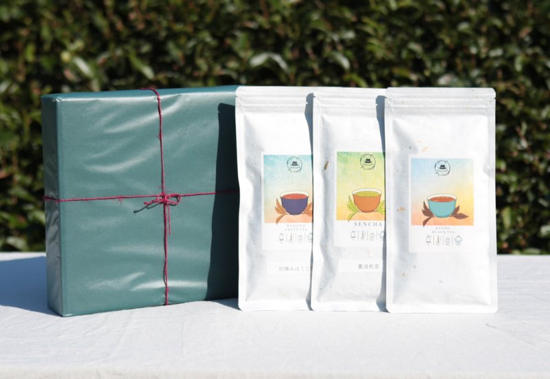 礼品组 3种不使用化学肥料或农药种植的茶 - 茶 - 其他材质 粉红色