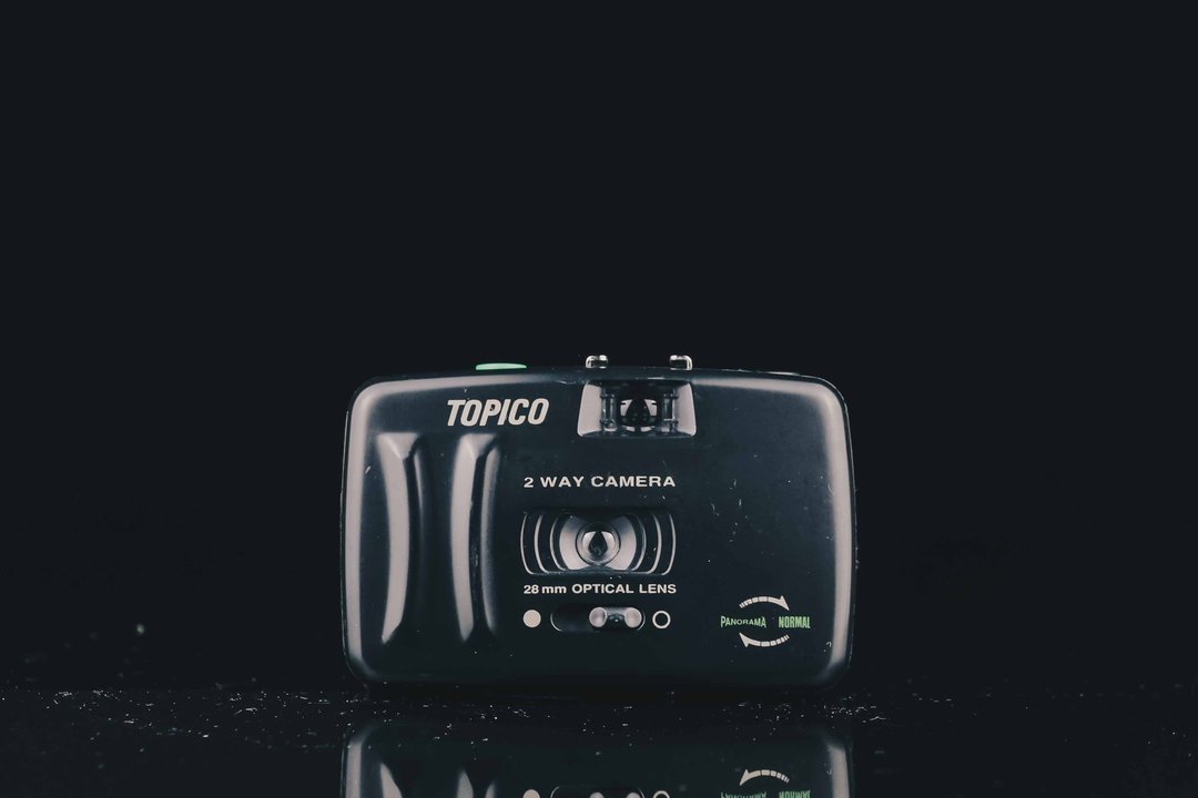 TOPICO 2WAY CAMERA 28mm OPTICAL LENS #2 #135底片相机 - 相机 - 其他金属 黑色